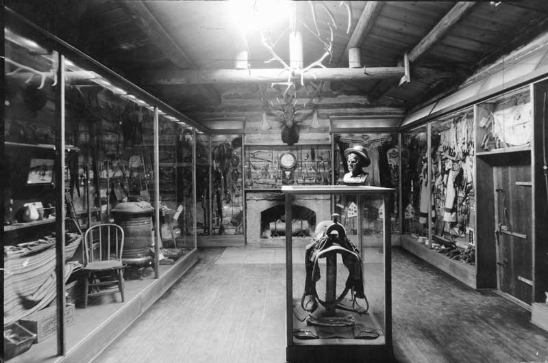 Original Studio Interior of the Russell Memorial, 1930, black and white photograph. CMRM; Frederic G. and Ginger Renner Special Collection