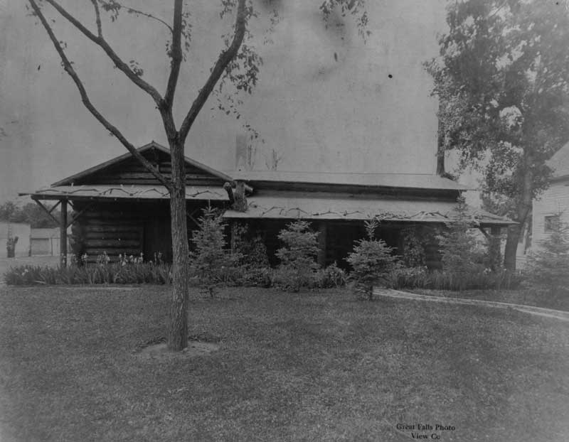 Great Falls Photo View Co. Interior of Studio Addition with Bronzes Nancy Russell Sent Schaudies, 1931, black and white photograph, CMRM; Frederic G. and Ginger Renner Special Collection