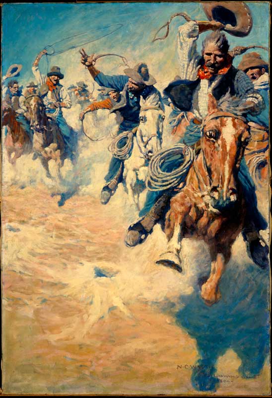 N.C. Wyeth (1882–1945) The Wild