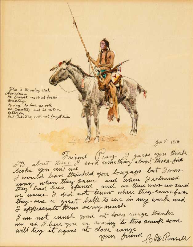 Letter to Judge Charles N. Pray, January 5, 1914.